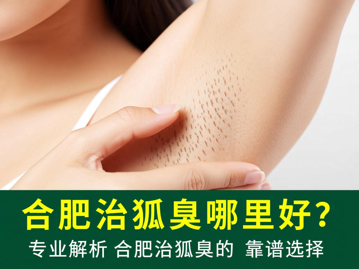 合肥治狐臭哪里好？专业解析合肥治狐臭的靠谱选择