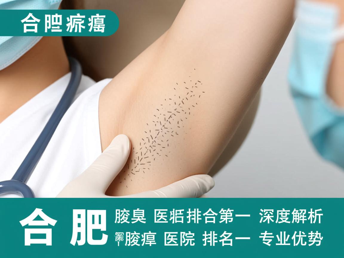 合肥腋臭医院排名第一，深度解析合肥腋臭医院排名第一的专业优势