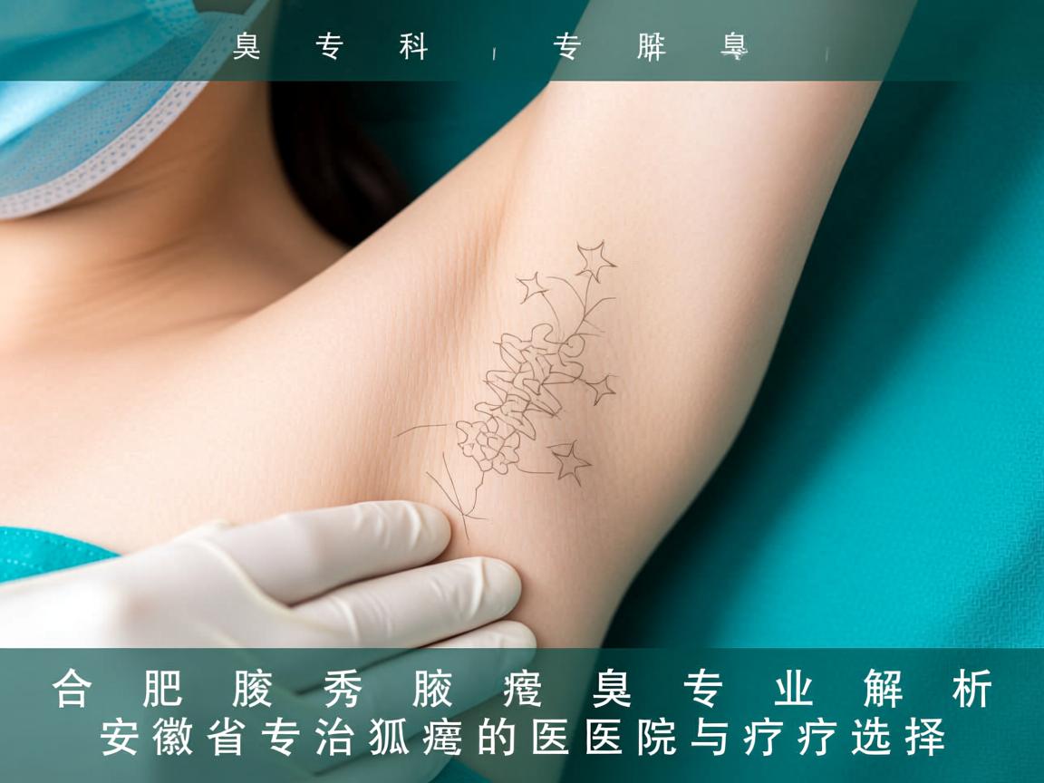 合肥腋秀腋臭专科,专业解析安徽省专治狐臭的医院与疗法选择 合肥腋秀腋臭专科,专业解析安徽省专治狐臭的医院与疗法选择
