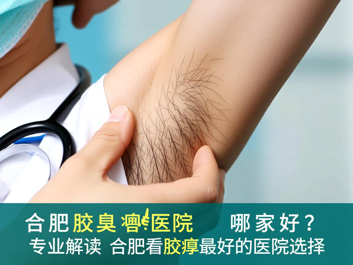 合肥腋臭医院哪家好？专业解读合肥看腋臭最好的医院选择