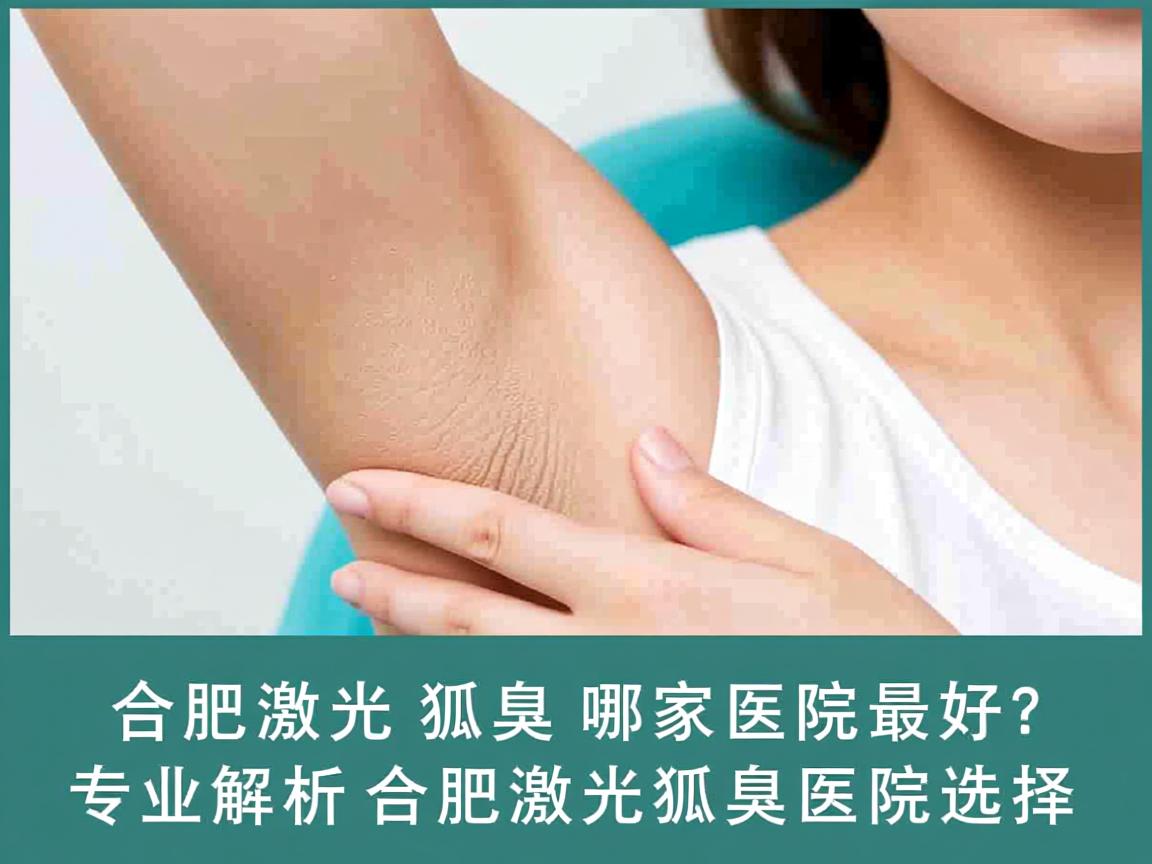 合肥激光狐臭哪家医院最好？专业解析合肥激光狐臭医院选择