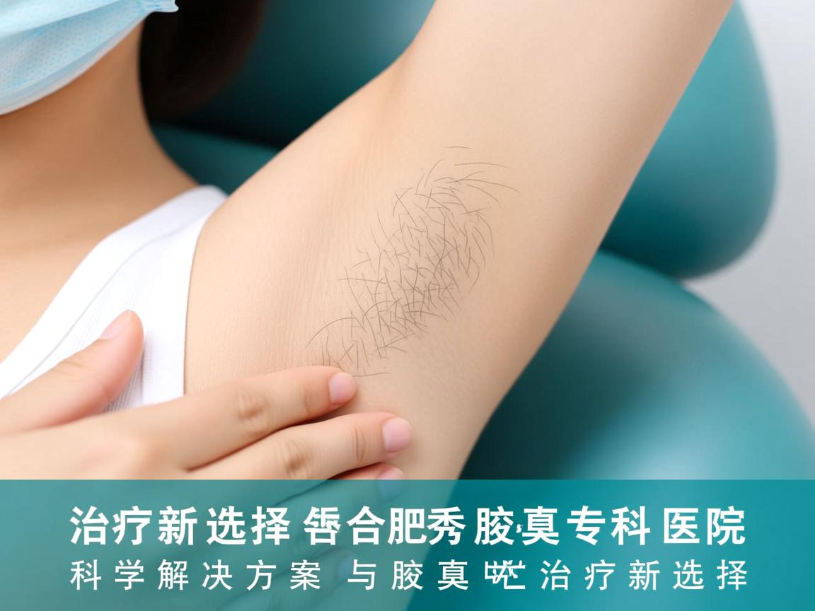 腋臭治疗新选择，合肥腋秀腋臭专科医院的科学解决方案与腋臭治疗新选择