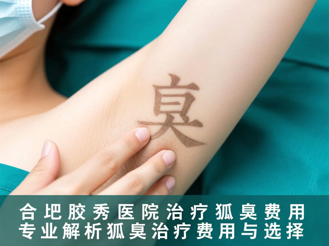 合肥腋秀医院治疗狐臭费用，专业解析狐臭治疗费用与选择