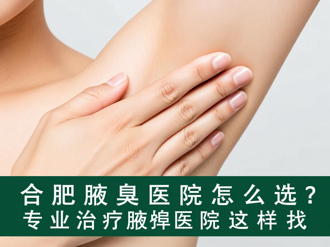 合肥腋臭医院怎么选?专业治疗腋臭的医院这样找 合肥腋臭医院怎么选?专业治疗腋臭的医院这样找