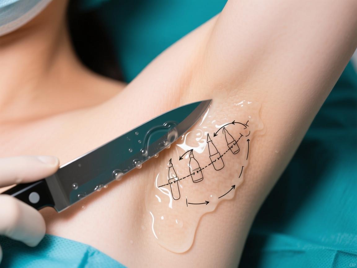 水刀技术去除腋臭全过程解析,水刀技术如何根治腋臭异味 水刀技术去除腋臭全过程解析,水刀技术如何根治腋臭异味