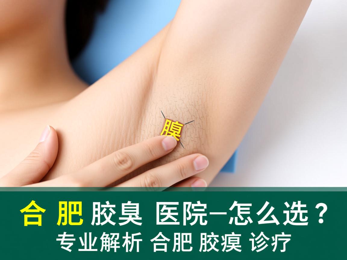 合肥腋臭医院怎么选？专业解析合肥腋臭诊疗