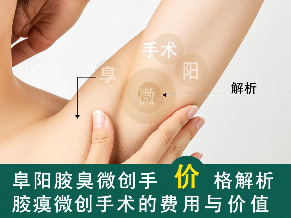阜阳腋臭微创手术价格解析，阜阳腋臭微创手术的费用与价值