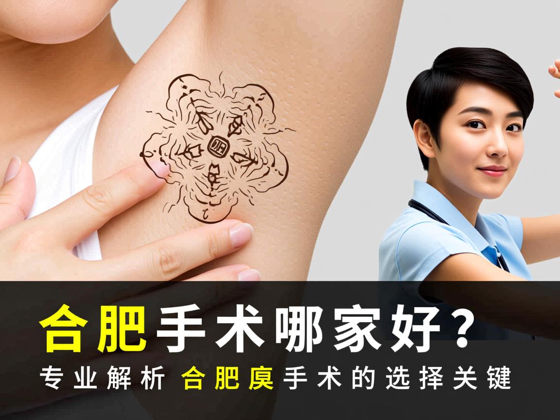 合肥腋臭手术哪家好？专业解析合肥腋臭手术的选择关键