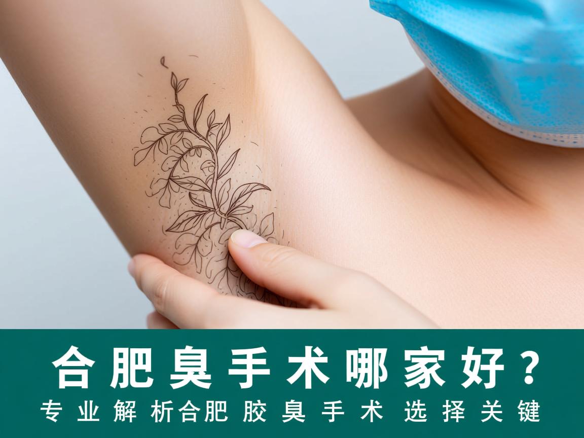 合肥腋臭手术哪家好？专业解析合肥腋臭手术的选择关键
