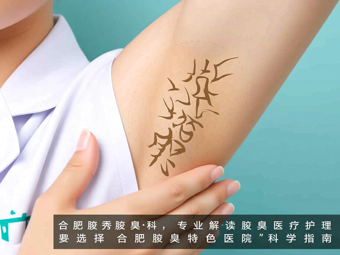 合肥腋秀腋臭专科，专业解读腋臭医疗护理，选择合肥腋臭特色医院的科学指南