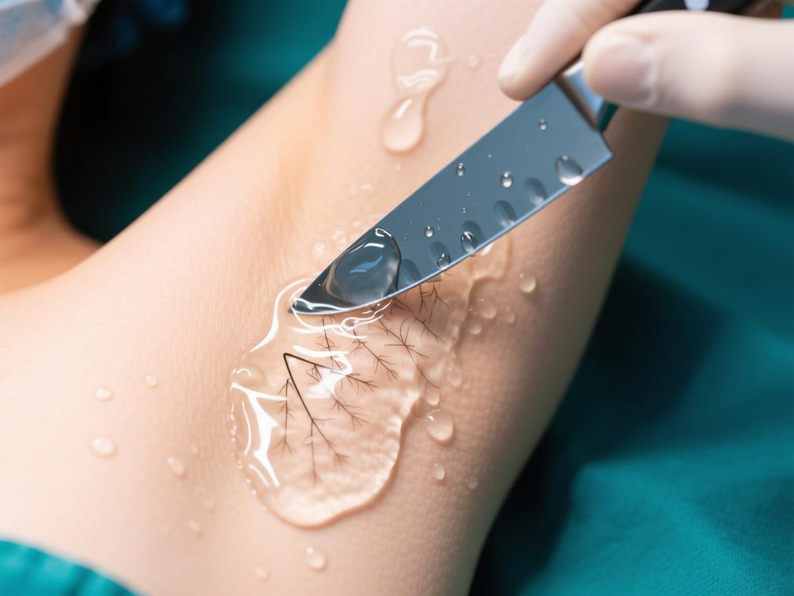 水刀技术去除腋臭全过程解析，水刀技术如何根治腋臭异味