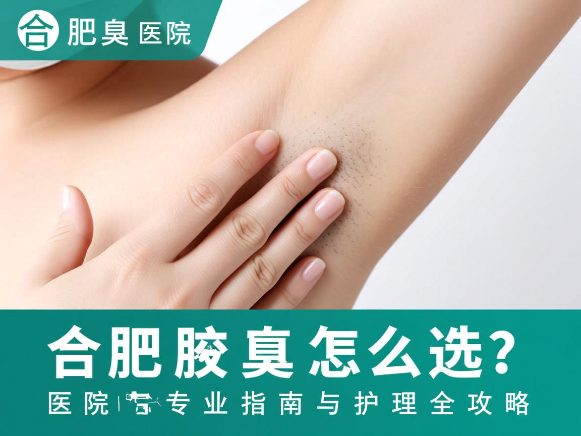 合肥腋臭医院怎么选？合肥腋臭医院专业指南与护理全攻略