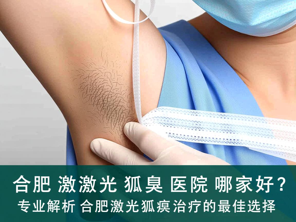 合肥激光狐臭医院哪家好？专业解析合肥激光狐臭治疗的最佳选择