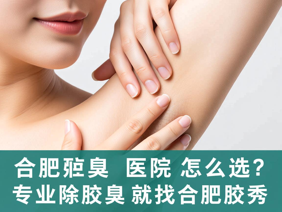 合肥腋臭医院怎么选？专业除腋臭就找合肥腋秀