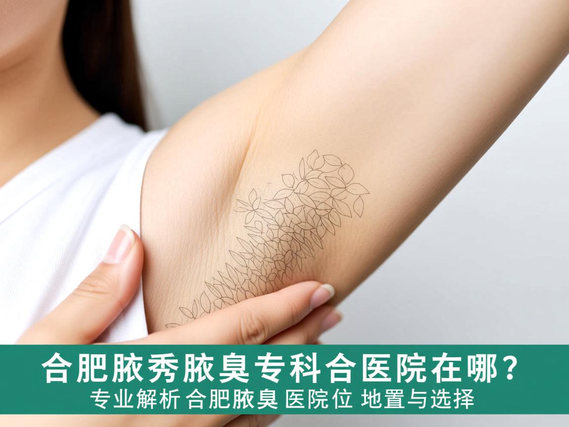 合肥腋秀腋臭专科医院在哪？专业解析合肥腋臭医院位置与选择