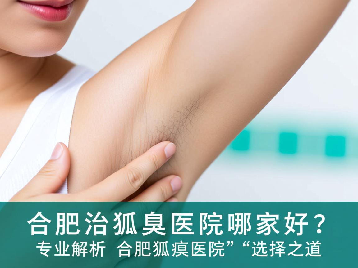 合肥治狐臭医院哪家好？专业解析合肥狐臭医院的选择之道