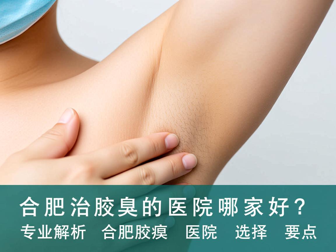 合肥治腋臭的医院哪家好？专业解析合肥腋臭医院的选择要点