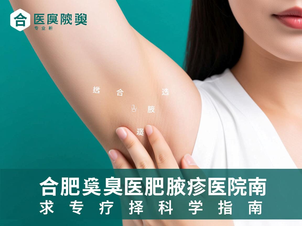 合肥腋臭医院专业解析，选择合肥腋臭医院的科学指南