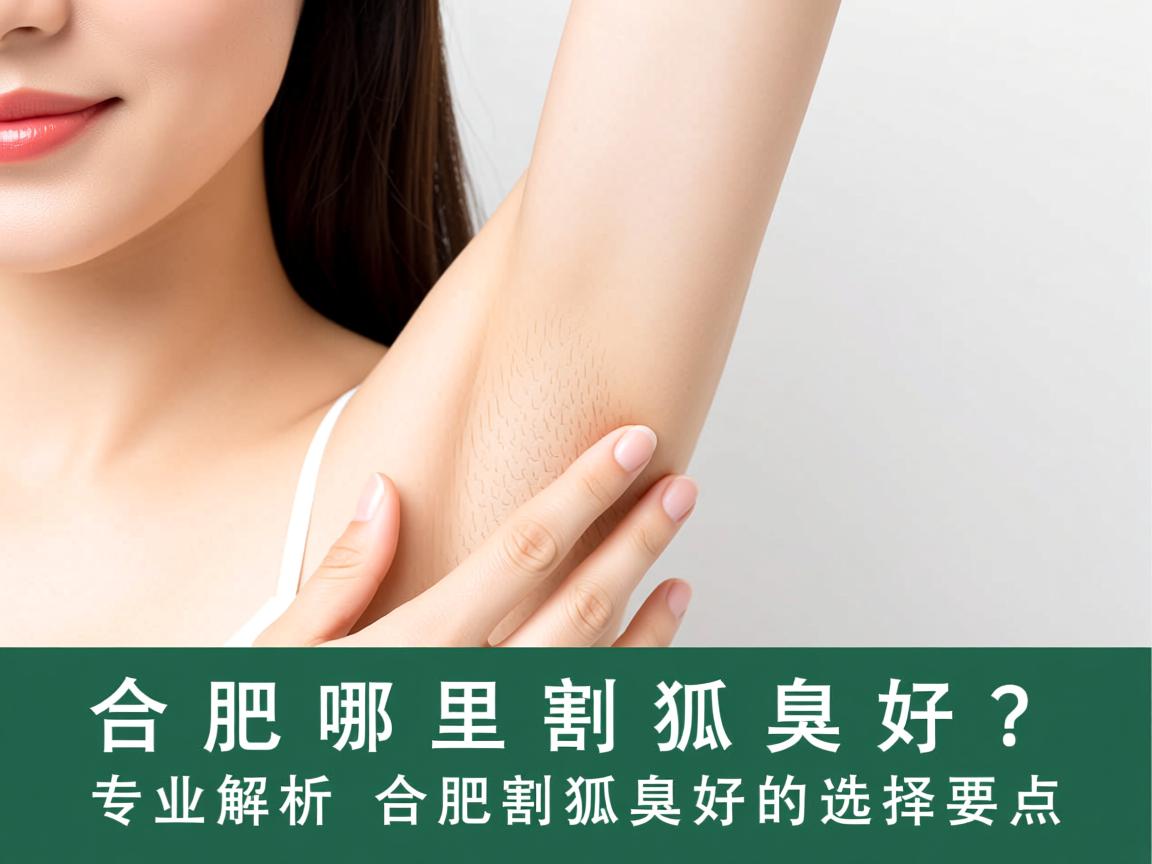 合肥哪里割狐臭好？专业解析合肥割狐臭好的选择要点
