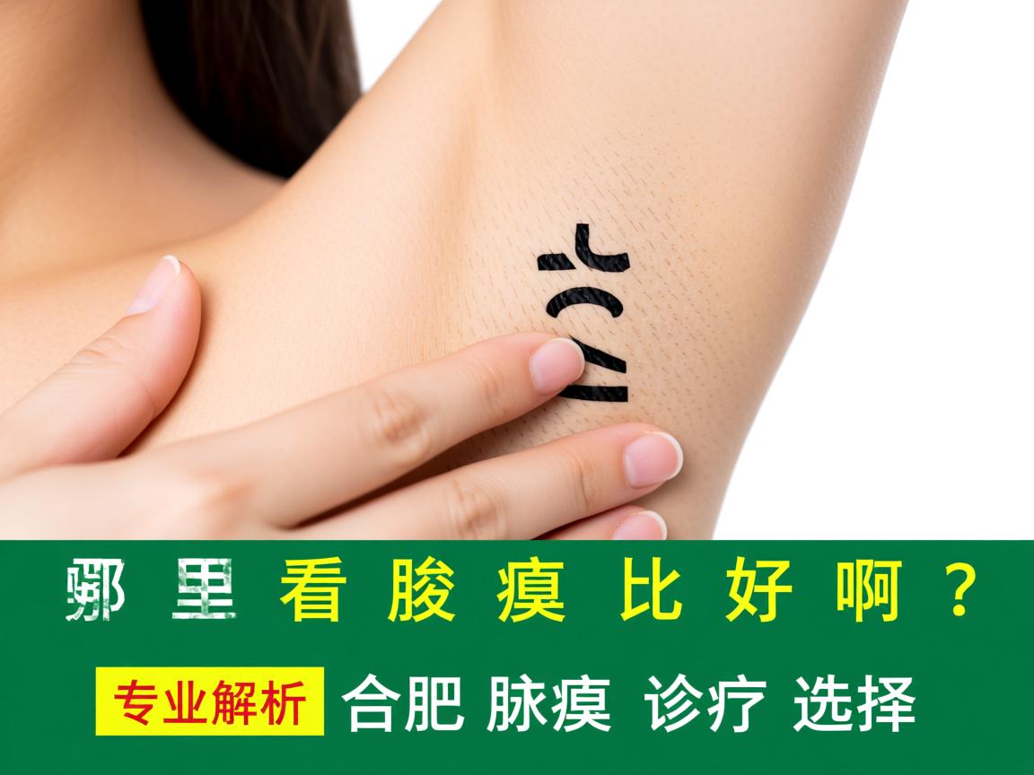 合肥哪里看腋臭比较好啊？专业解析合肥腋臭诊疗选择