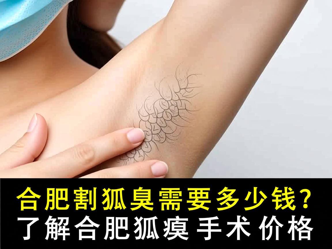 合肥割狐臭需要多少钱？了解合肥狐臭手术价格