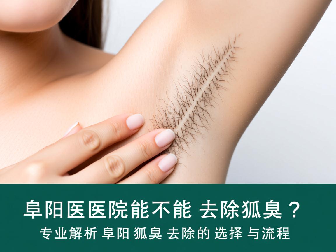 阜阳医院能不能去除狐臭？专业解析阜阳狐臭去除的选择与流程