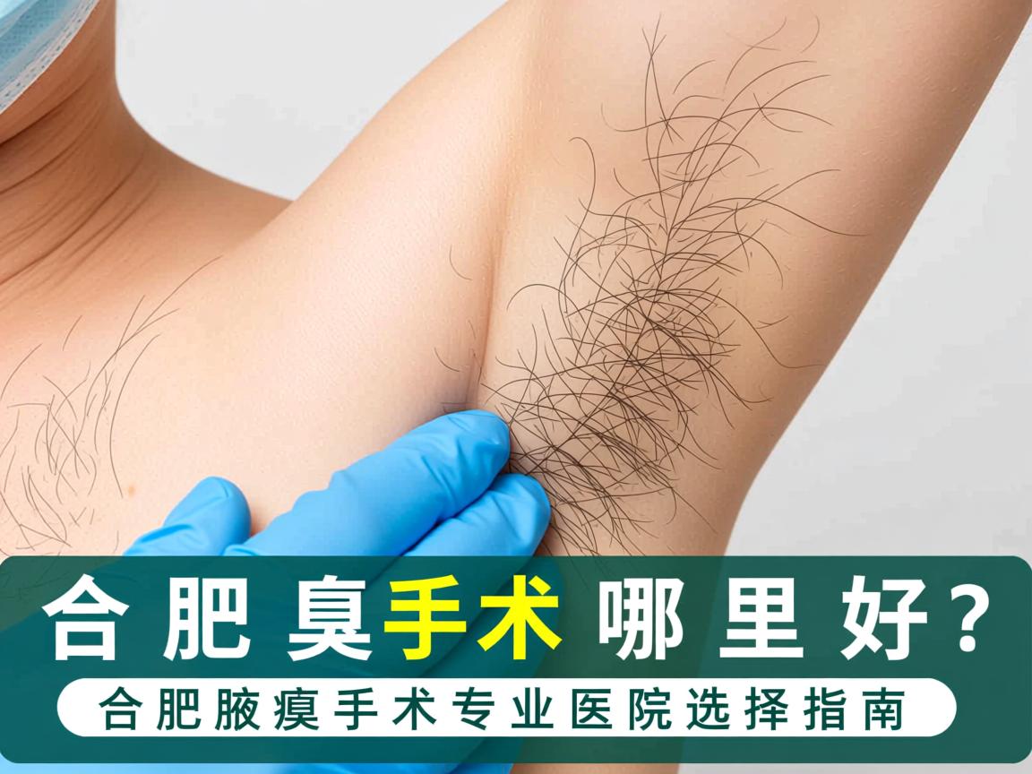 合肥腋臭手术哪里好？合肥腋臭手术专业医院选择指南