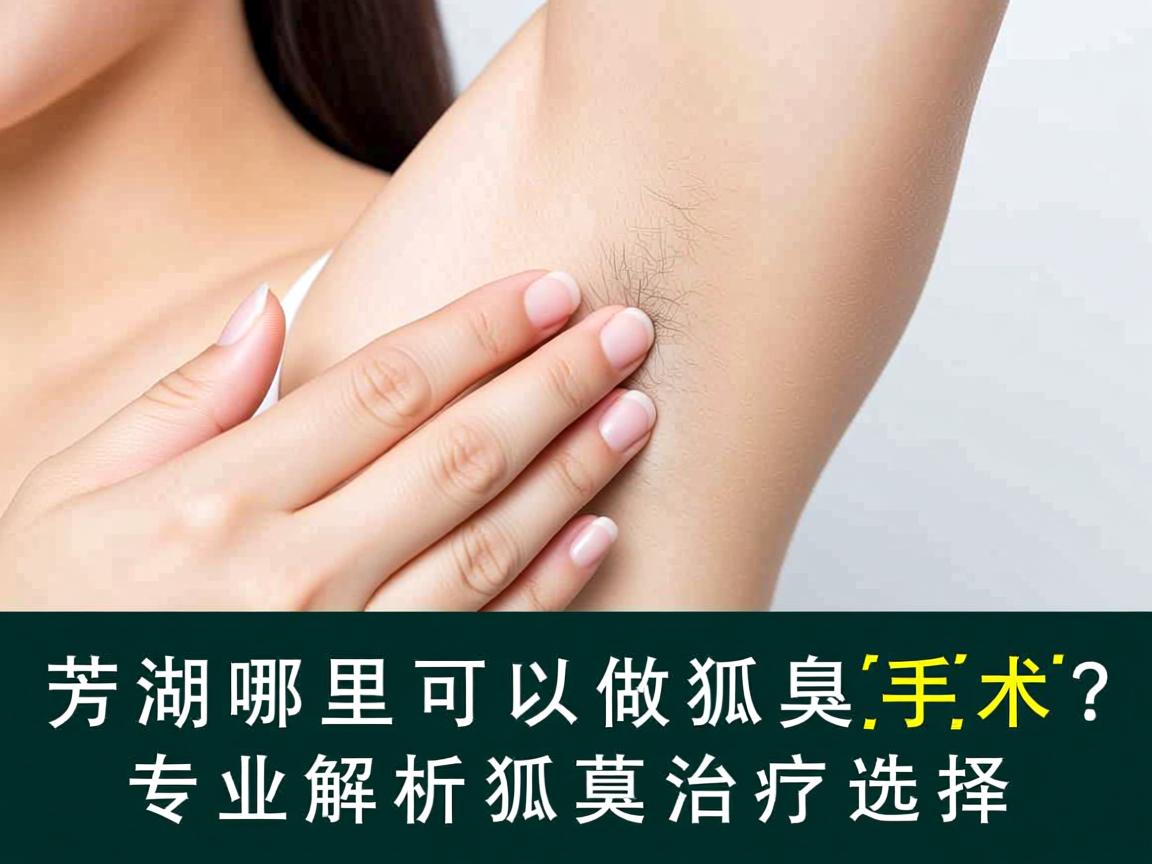 芜湖哪里可以做狐臭手术?专业解析狐臭治疗选择 芜湖哪里可以做狐臭手术?专业解析狐臭治疗选择