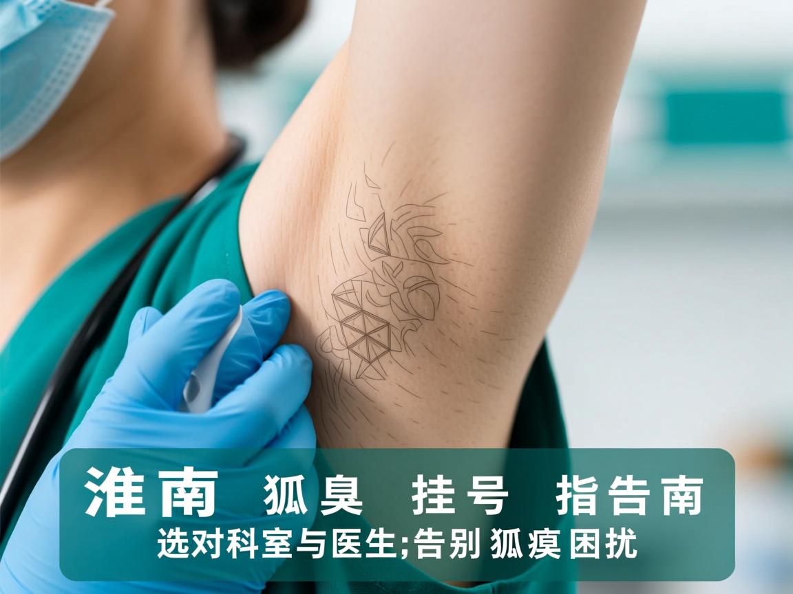 淮南狐臭挂号指南,选对科室与医生,告别狐臭困扰 淮南狐臭挂号指南,选对科室与医生,告别狐臭困扰