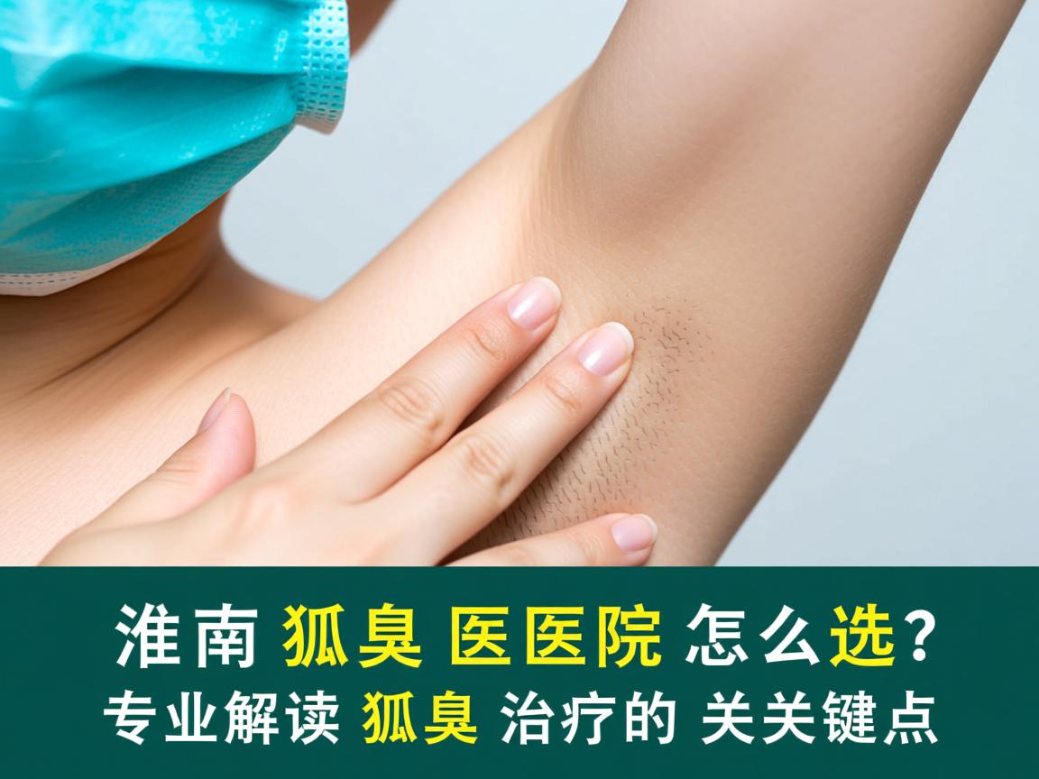 淮南狐臭医院怎么选？专业解读狐臭治疗的关键点