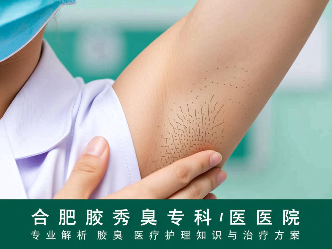 合肥腋秀腋臭专科医院，专业解析腋臭医疗护理知识与治疗方案
