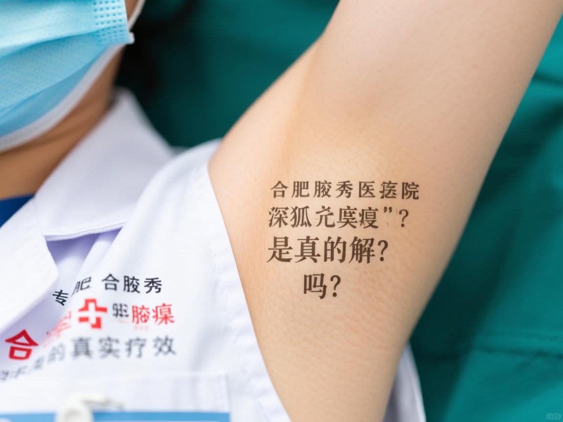 合肥腋秀医院治疗狐臭是真的吗?深度解析合肥腋秀腋臭专科的真实疗效 合肥腋秀医院治疗狐臭是真的吗?深度解析合肥腋秀腋臭专科的真实疗效