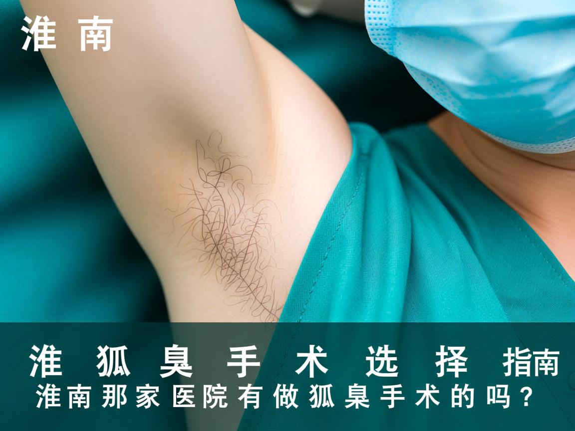 淮南狐臭手术选择指南,淮南那家医院有做狐臭手术的吗? 淮南狐臭手术选择指南,淮南那家医院有做狐臭手术的吗?