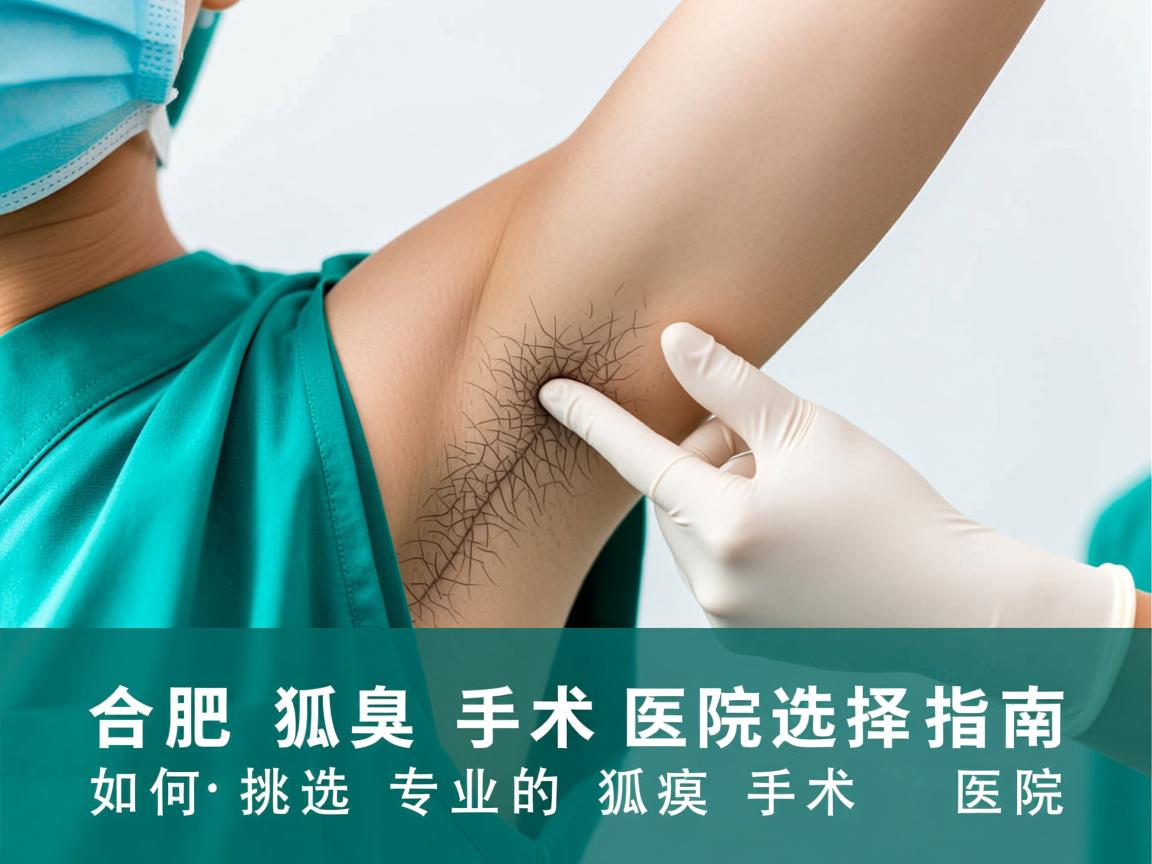 合肥狐臭手术医院选择指南,如何挑选专业的狐臭手术医院 合肥狐臭手术医院选择指南,如何挑选专业的狐臭手术医院