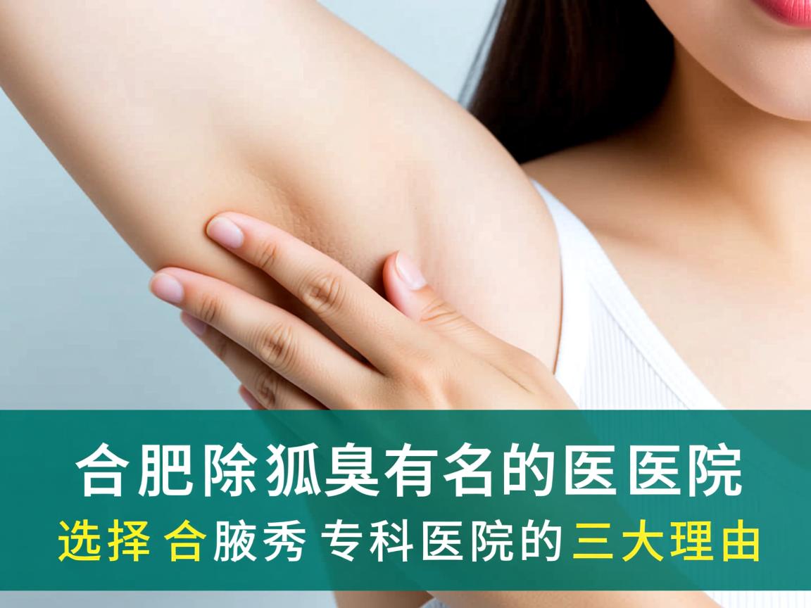 合肥除狐臭有名的医院,选择合肥腋秀专科医院的三大理由 合肥除狐臭有名的医院,选择合肥腋秀专科医院的三大理由