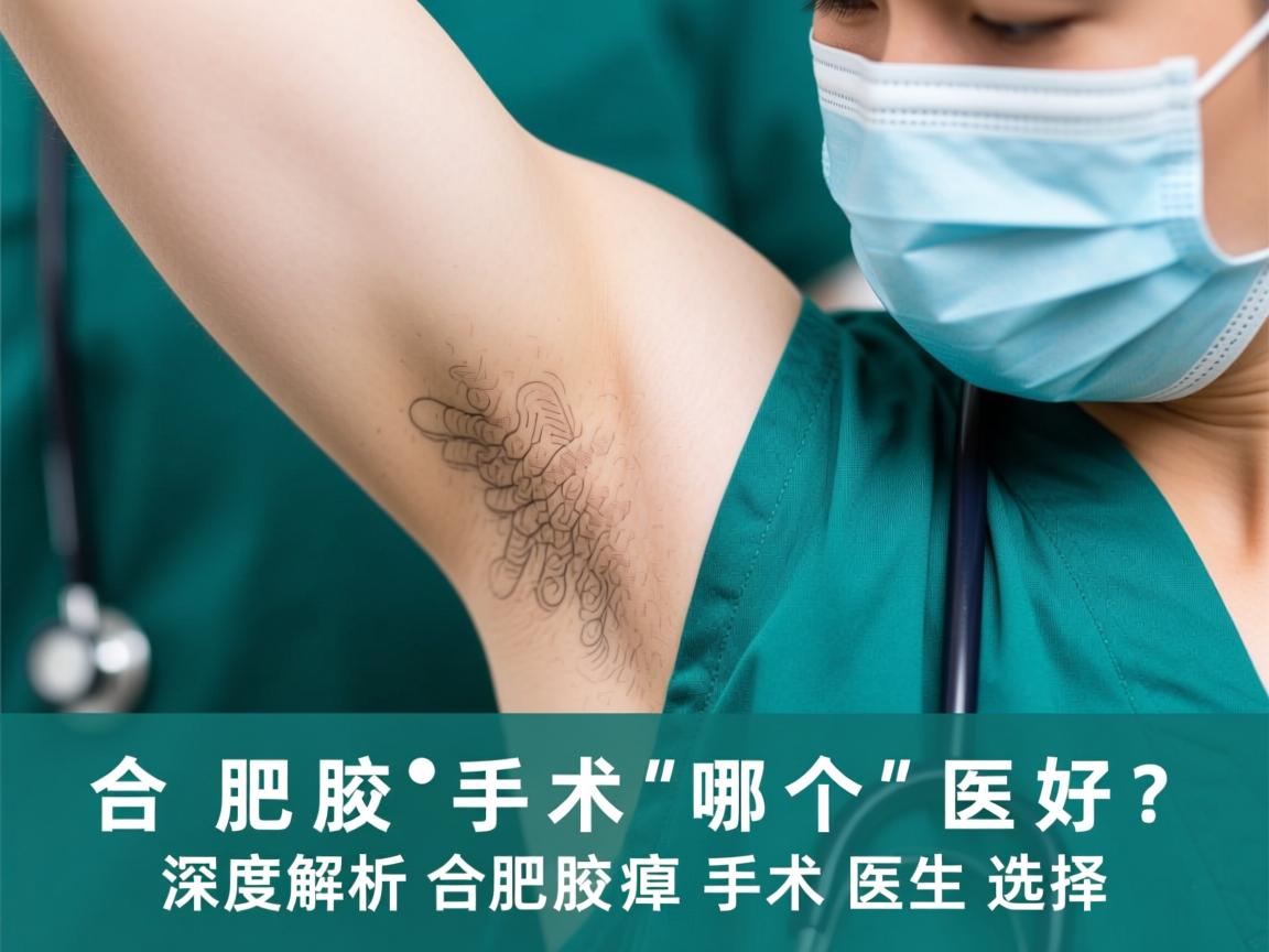 合肥腋臭手术哪个医生好?深度解析合肥腋臭手术医生选择 合肥腋臭手术哪个医生好?深度解析合肥腋臭手术医生选择