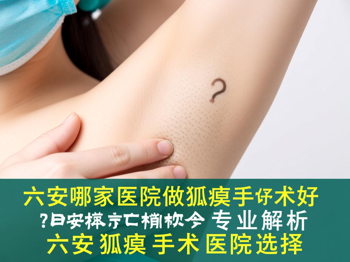 六安哪家医院做狐臭手术好?专业解析六安狐臭手术医院选择 六安哪家医院做狐臭手术好?专业解析六安狐臭手术医院选择