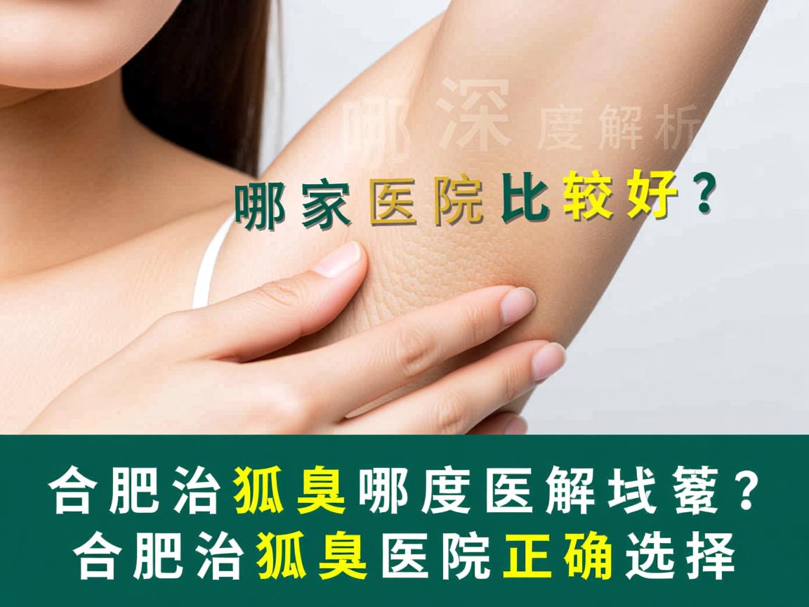 合肥治狐臭哪家医院比较好?深度解析合肥治狐臭医院的正确选择 合肥治狐臭哪家医院比较好?深度解析合肥治狐臭医院的正确选择