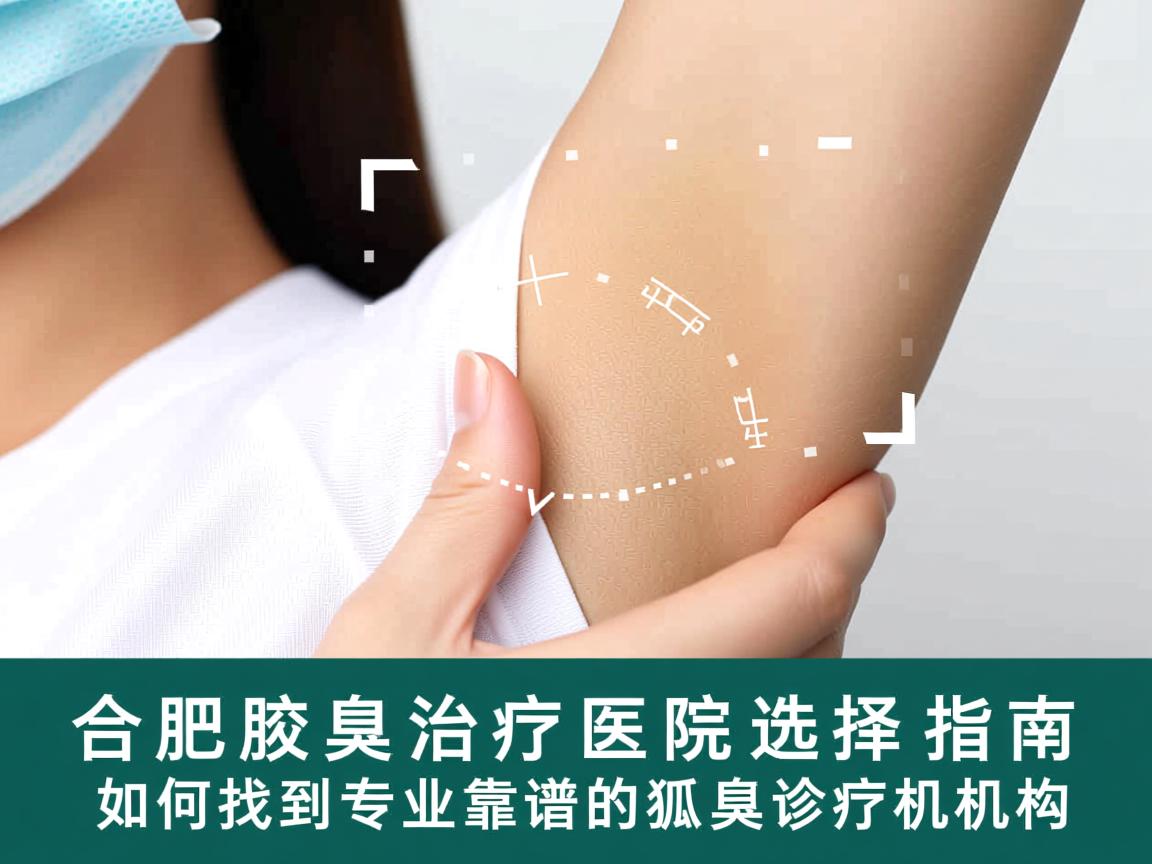 合肥腋臭治疗医院选择指南，如何找到专业靠谱的狐臭诊疗机构