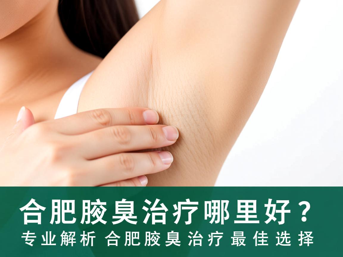 合肥腋臭治疗哪里好？专业解析合肥腋臭治疗最佳选择
