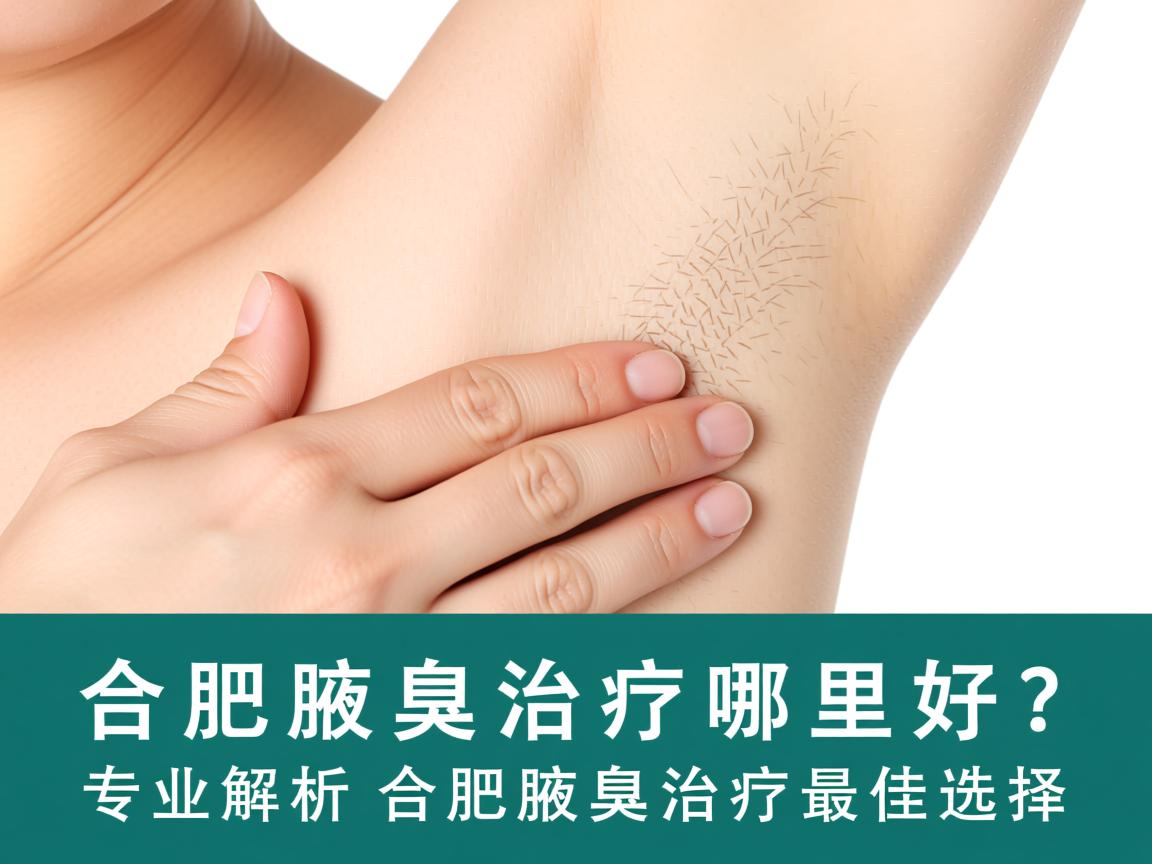 合肥腋臭治疗哪里好？专业解析合肥腋臭治疗最佳选择