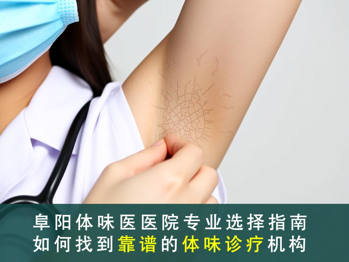 阜阳体味医院专业选择指南，如何找到靠谱的体味诊疗机构