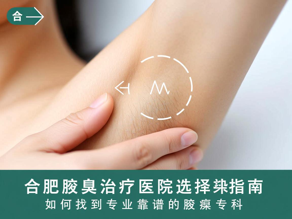 合肥腋臭治疗医院选择指南，如何找到专业靠谱的腋臭专科