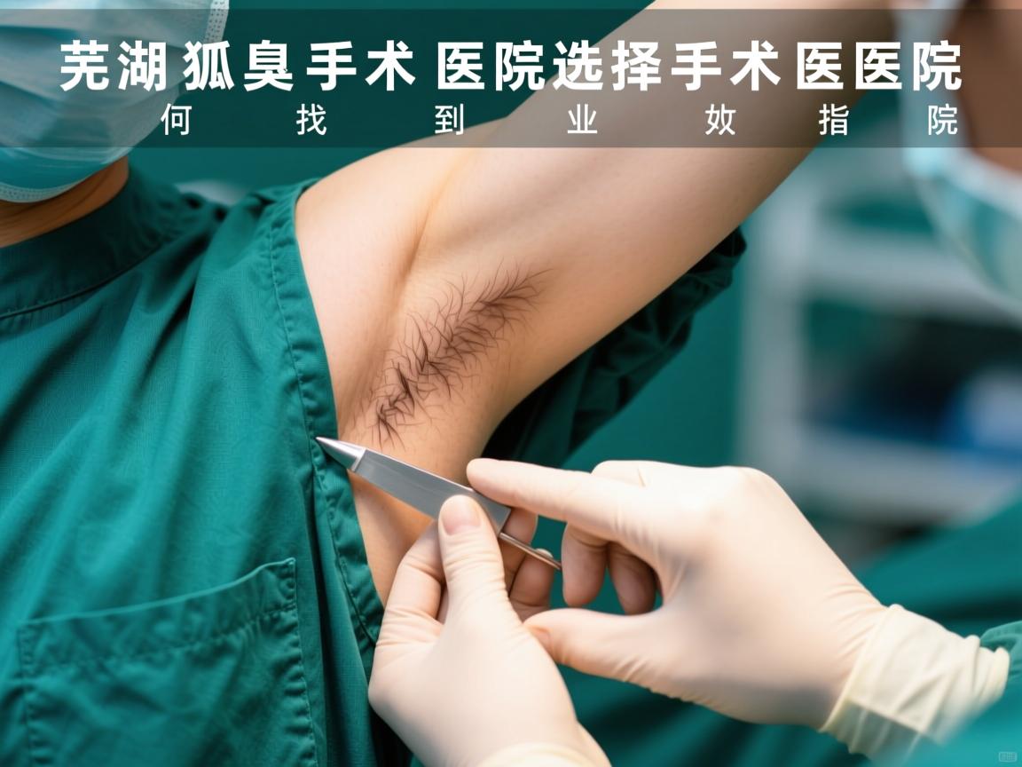 芜湖狐臭手术医院选择指南,如何找到专业的狐臭手术医院 芜湖狐臭手术医院选择指南,如何找到专业的狐臭手术医院