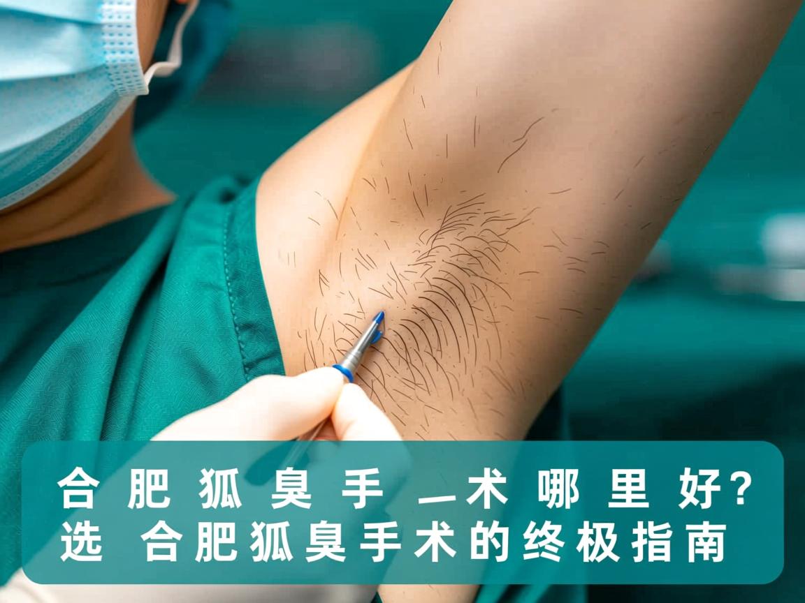 合肥狐臭手术哪里好?选择合肥狐臭手术的终极指南 合肥狐臭手术哪里好?选择合肥狐臭手术的终极指南