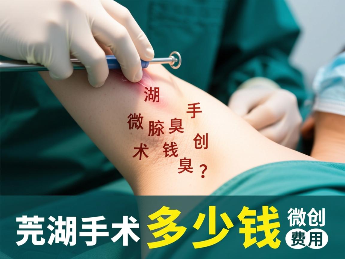 芜湖腋臭微创手术多少钱?解析腋臭微创手术费用构成 芜湖腋臭微创手术多少钱?解析腋臭微创手术费用构成