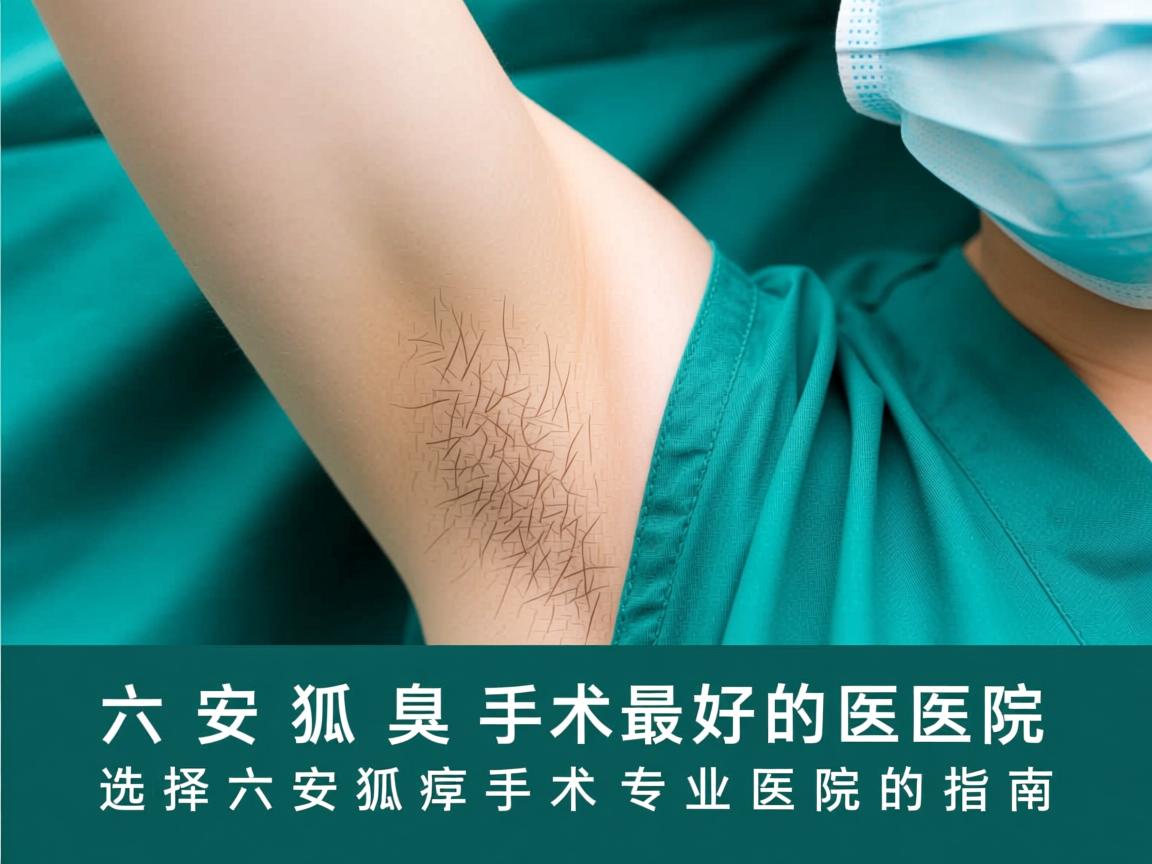 六安狐臭手术最好的医院,选择六安狐臭手术专业医院的指南 六安狐臭手术最好的医院,选择六安狐臭手术专业医院的指南