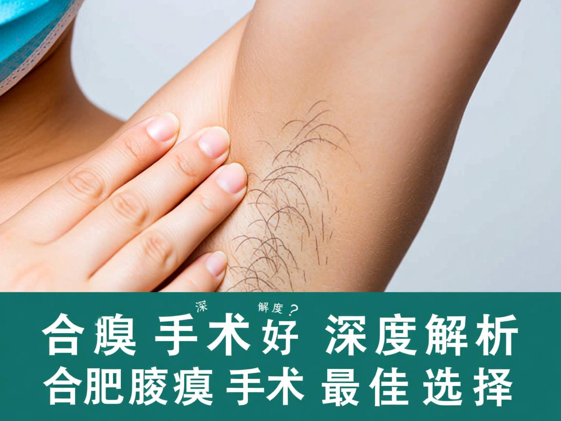 合肥腋臭手术哪家好？深度解析合肥腋臭手术最佳选择