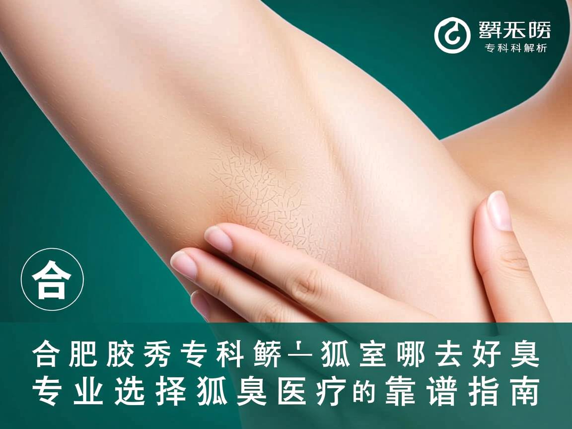 合肥腋秀专科解析，合肥哪去狐臭好，专业选择狐臭医疗的靠谱指南