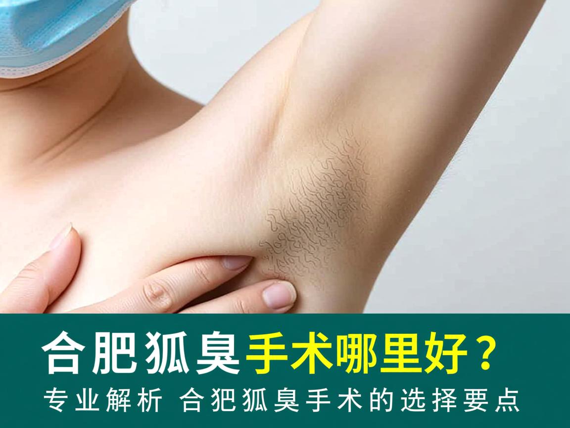 合肥狐臭手术哪里好?专业解析合肥狐臭手术的选择要点 合肥狐臭手术哪里好?专业解析合肥狐臭手术的选择要点